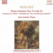 Jenö Jandó: Mozart: Piano Sonatas No 11 and 14 - CD