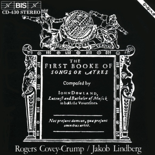 Rogers Covey-Crump, Jakob Lindberg: Dowland - The First Booke of Songs or Ayres - CD