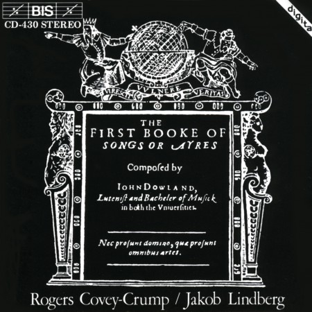 Rogers Covey-Crump, Jakob Lindberg: Dowland - The First Booke of Songs or Ayres - CD