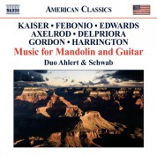 Duo Ahlert and Schwab: American Music For Mandolin And Guitar - CD
