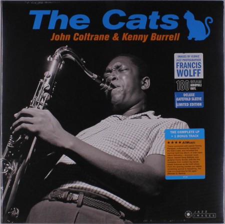 John Coltrane, Kenny Burrell: The Cats (Images By Iconic Photographer Francis Wolff) - Plak