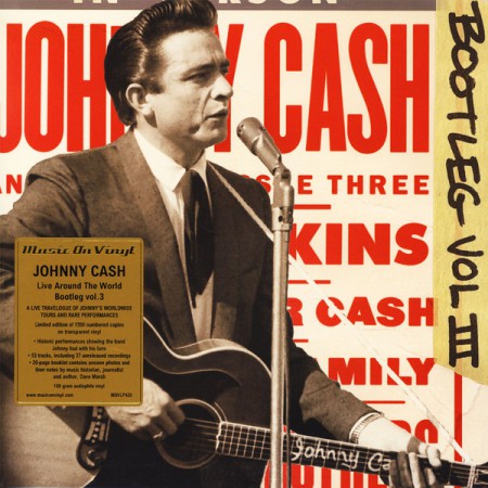 Johnny Cash: Bootleg Vol III: Live Around The World (Coloured Vinyl) - Plak