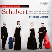 Diogenes Quartet: Schubert: String Quartets Vol. 1 - CD