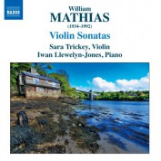 Sara Trickey: Mathias: Violin Sonatas - CD