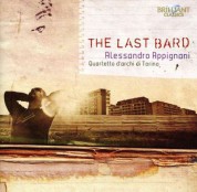 Alessandro Appignani, Yoko Kanamaru, Wolfgang Emanuel Schmidt, Quartetto d'archi di Torino: Appignani: The Last Bard - CD
