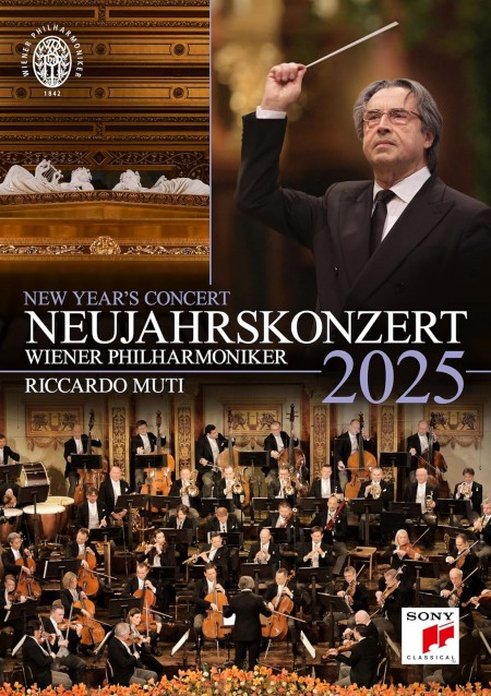 Wiener Philharmoniker, Riccardo Muti: Neujahrskonzert 2025 / New Year's Concert 2025 - DVD