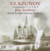 José Serebrier, Royal Scottish National Orchestra: Glazunov: Symphonies 1,2,3 & 9 - CD