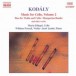 Kodaly: Duo for Violin and Cello / Hungarian Rondo / Adagio for Cello / Sonatina - CD