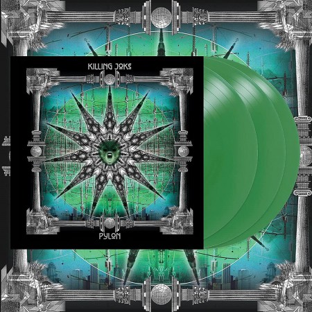 Killing Joke: Pylon (Reissue - Deluxe Edition -Translucent Green Vinyl) - Plak