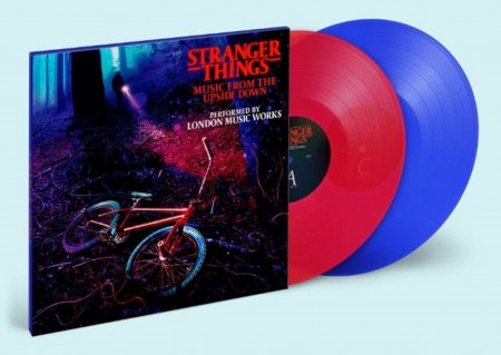 London Music Works: Stranger Things - Music From The Upside Down (Translucent Red & Blue Vinyl) - Plak