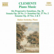 Clementi: 6 Progressive Piano Sonatinas, Op. 36 / Piano Sonatas - CD