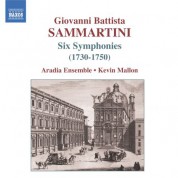 Sammartini, G.B.: Symphonies J-C 4, 9, 16, 23, 36, 62 - CD