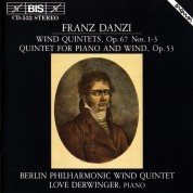 Berlin Philharmonic Wind Quintet, Love Derwinger: Danzi: Wind Quintets, Vol.1 - CD