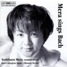 Yoshikazu Mera: Mera sings Bach - CD Foto #1