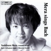 Yoshikazu Mera: Mera sings Bach - CD