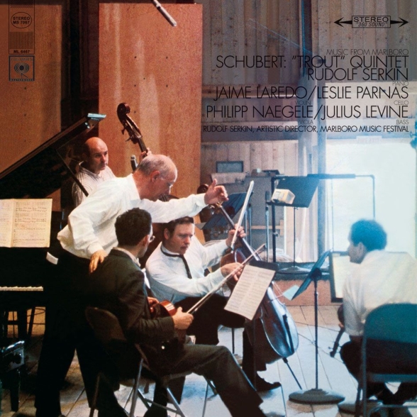 Rudolf Serkin, Jaime Laredo, Philipp Naegele, Leslie Parnas, Julius Levine - Schubert: Trout Quintet