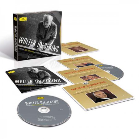 Walter Gieseking: Complete Bach Recordings on Deutsche Grammophon - CD