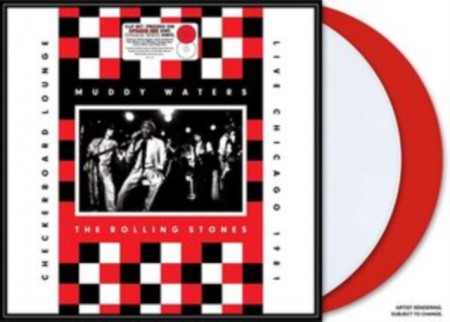 Rolling Stones, Muddy Waters: Checkerboard Lounge: Live Chicago 1981 (Opaque Red Vinyl & Opaque White Vinyl) - Plak