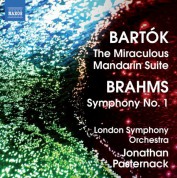 Jonathan Pasternack: Bartok: The Miraculous Mandarin Suite - Brahms: Symphony No. 1 - CD