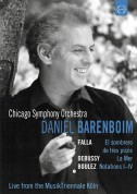 Daniel Barenboim, Chicago Symphony Orchestra: Barenboim and the Chicago Symphony Orchestra (Falla, Debussy, Boulez) - DVD