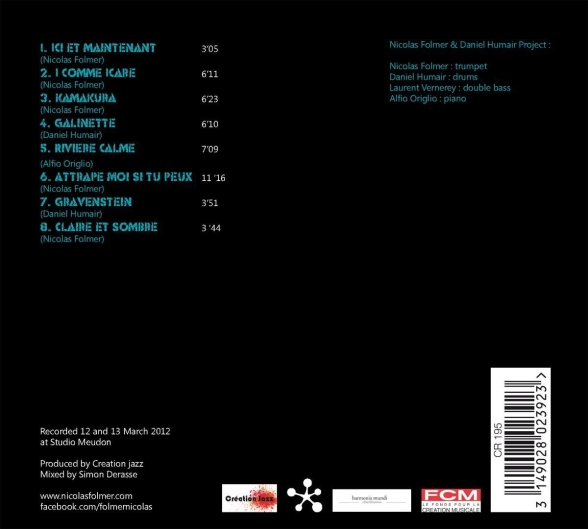 Nicolas Folmer & Daniel Humair Project: Lights - CD Foto #2