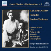 Sergey Vasilievich Rachmaninov: Rachmaninov: Piano Solo Recordings, Vol. 3 - CD