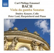 Dmitry Kouzov: Bach, C.P.E.: Viola Da Gamba Sonatas - CD