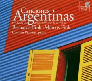 Bernarda Fink, Marcos Fink, Carmen Piazzini: Canciones Argentinas - CD