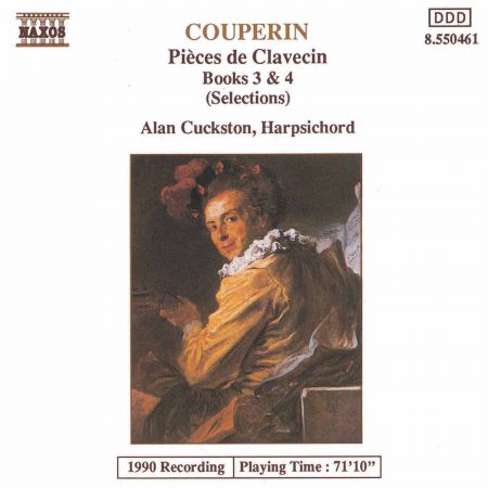 Couperin, F.: Pieces De Clavecin, Books 3 and 4 (Excerpts) - CD
