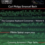 Miklós Spányi, Concerto Armonico, Péter Szűts: C.P.E. Bach: Keyboard Concertos, Vol. 6 - CD