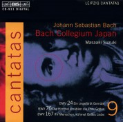 Bach Collegium Japan, Masaaki Suzuki: J.S. Bach: Cantatas, Vol. 9 (BWV 24, 76, 167) - CD