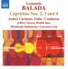 Balada: Caprichos Nos. 2-4 - CD