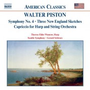 Piston: Symphony No. 4 / Three New England Sketches - CD