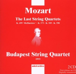 Budapest String Quartet: Mozart: String Quartets - CD