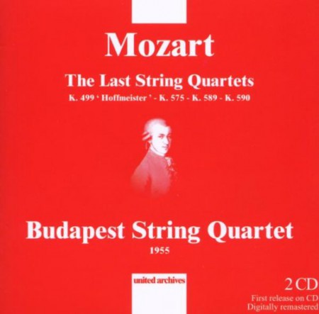 Budapest String Quartet: Mozart: String Quartets - CD