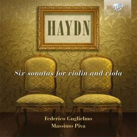 Federico Guglielmo, Massimo Piva: Haydn: Six Sonatas for Violin and Viola - CD Foto #1