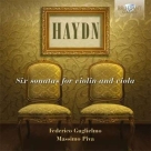 Federico Guglielmo, Massimo Piva: Haydn: Six Sonatas for Violin and Viola - CD Foto #1