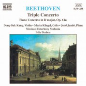 Bela Drahos, Jenö Jandó, Dong-Suk Kang, Maria Kliegel: Beethoven: Triple Concerto - Piano Concerto, Op. 61a - CD