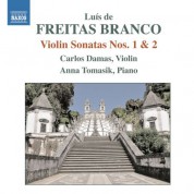 Carlos Damas: Freitas Branco: Violin Sonatas Nos. 1 & 2 - CD