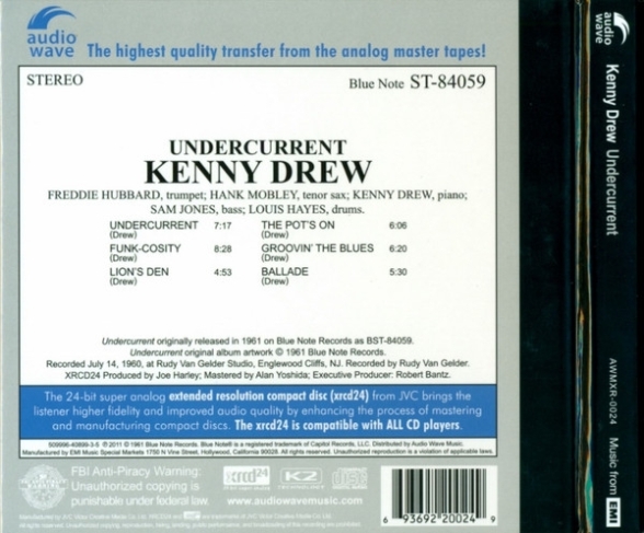 Kenny Drew: Undercurrent - XRCD Foto #2