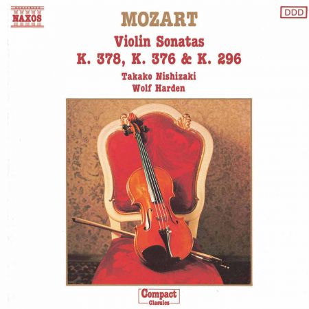 Mozart: Violin Sonatas,  K. 378, K. 376 and K. 296 - CD