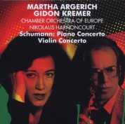 Gidon Kremer, Martha Argerich, Chamber Orchestra of Europe, Nikolaus Harnoncourt: Schumann: Piano & Violin Concertos - CD
