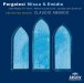 Pergolesi: Missa S. Emidio - CD