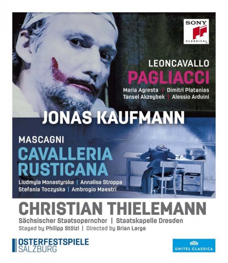 Christian Thielemann, Jonas Kaufmann, Maria Agresta, Annalisa Stroppa, Liudmyla Monastyrska, Staatskapelle Dresden: Mascagni, Leoncavallo: Cavalleria Rusticana, Pagliacci - BluRay