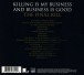 Killing Is My Business…and Business Is Good - The Final Kill - CD
