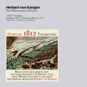Philharmonia Orchestra, Herbert von Karajan: Tchaikovsky/ Berlioz/ Liszt/ Sibelius/ Weber: 1812 Overture / Hungarian March / Hungarian Rhapsody No 2/ Valse Triste / Invitation To Dance - CD