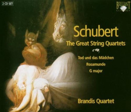 Brandis Quartet: Schubert: The Great String Quartets - CD
