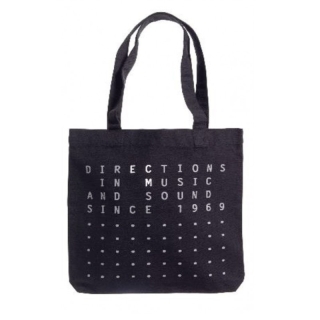 ECM Tote Bag "Directions in Music..." Black - Plak Çantası