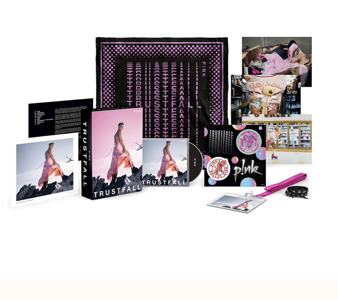 Pink Trustfall (Super Deluxe Boxset) CD Opus3a