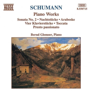 Robert Schumann, Bernd Glemser: Schumann: Piano Works / Sonata No. 2 / Nachtstucke / Arabeske - CD